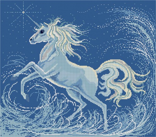 LJT140 Unicorn illustration 1400