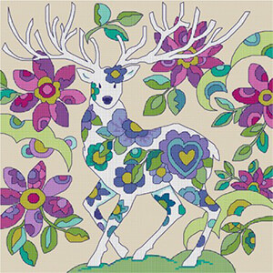 LJT002 Folk Art Deer thumbnail