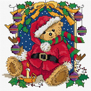 LJT026 Christmas Teddy thumbnail