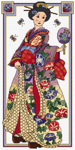 LJT043 Sweet Geisha illustration 1283