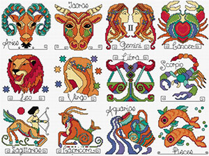 LJT097 Zodiac signs thumbnail