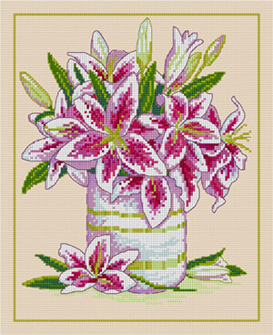 LJT105 Glorious Lilies thumbnail