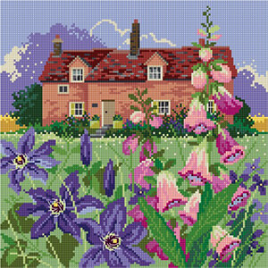 LJT111 Spring Cottage Scene thumbnail