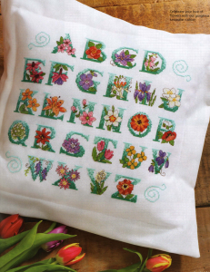 Cross stitch alphabet