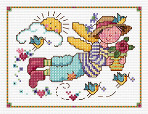 LJT212 Folksy Angel one thumbnail