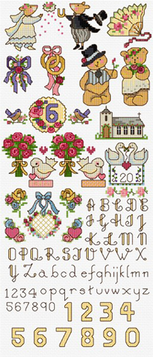 LJT224 Motifs - Wedding Day thumbnail