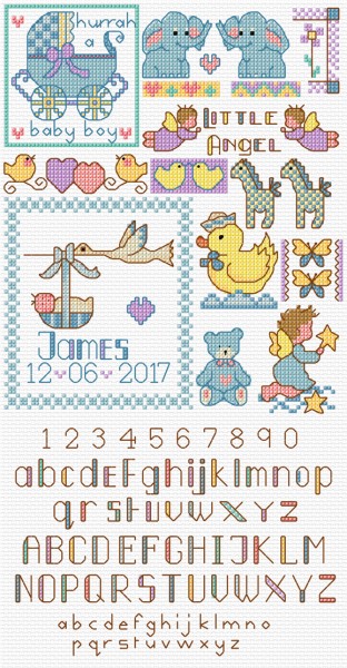 LJT221 Motifs - Baby gifts illustration 1527