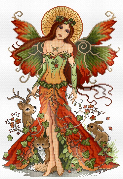 LJT234 Woodland Fairy illustration 1532