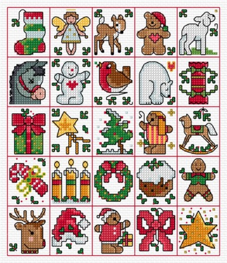 LJT225 Motifs - 25 Christmas Tags thumbnail