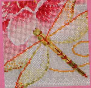 dragon fly cross stitch