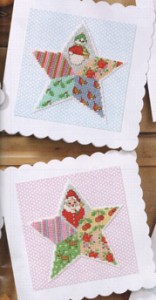 Christmas cross stitch patchwork