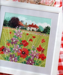 Summer cottage illustration 4418