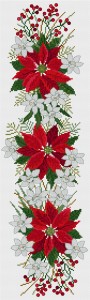 Poinsettia design illustration 1