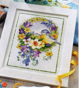 Wild birds cross stitch