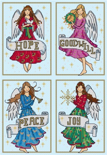 LJT29C Christmas Angels thumbnail