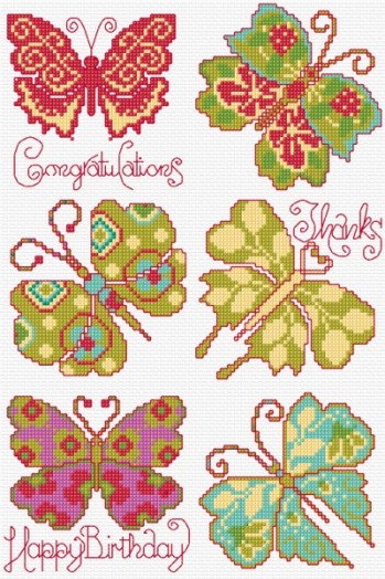LJT14C Butterfly cards thumbnail