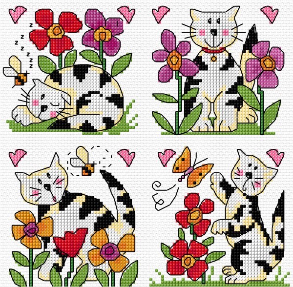 Cute cat cards