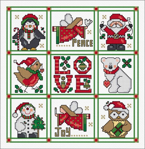 LJT 2021 Christmas sampler design 4 illustration 2