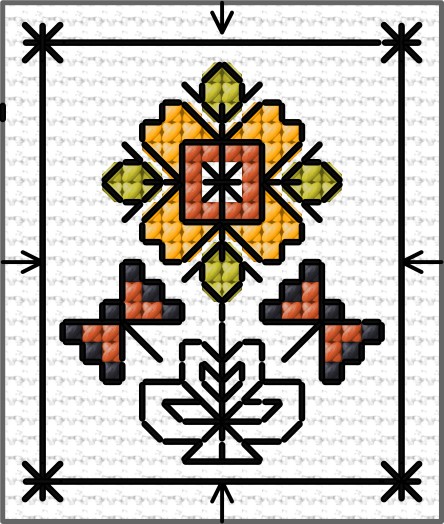 LJT Blackwork & sampler 9 illustration 1