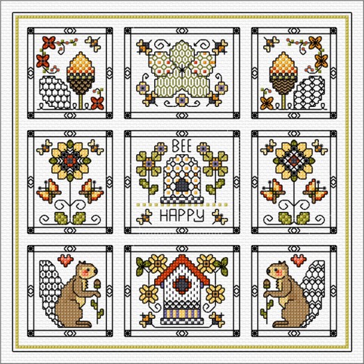 LJT Part series Autumn sampler illustration 5454