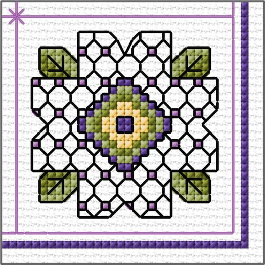 LJT Blackwork Spring part series 9 illustration 5379