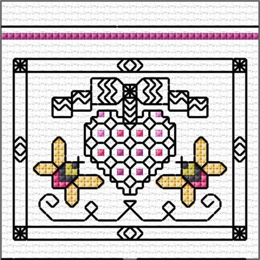 LJT Blackwork Summer part series 2 illustration 5395