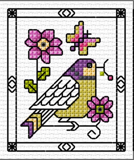 LJT Blackwork Summer part series 4 illustration 1