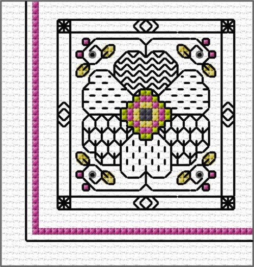 LJT Blackwork Summer part series 7 illustration 5411