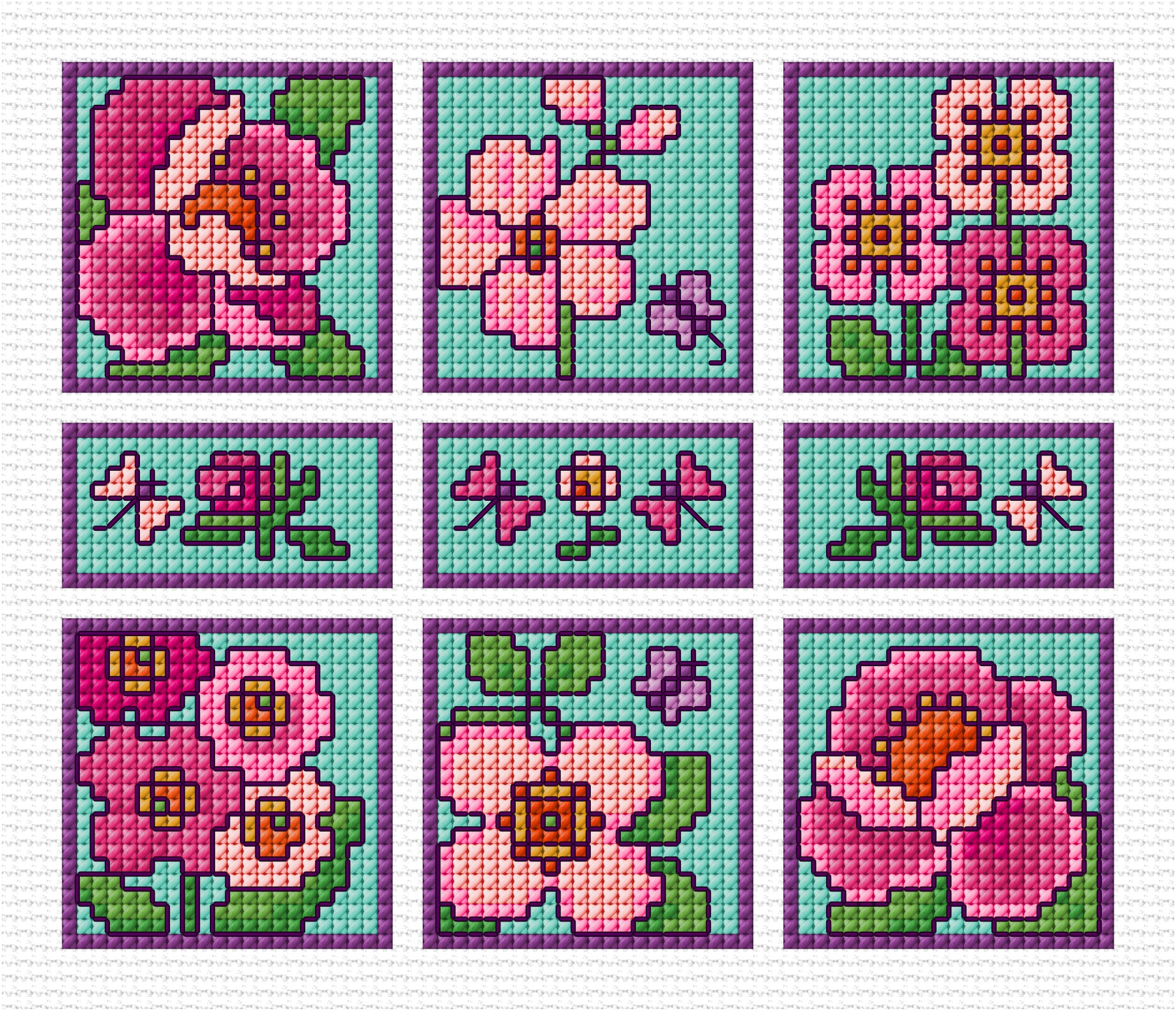 LJT Blog Floral sampler illustration 6546