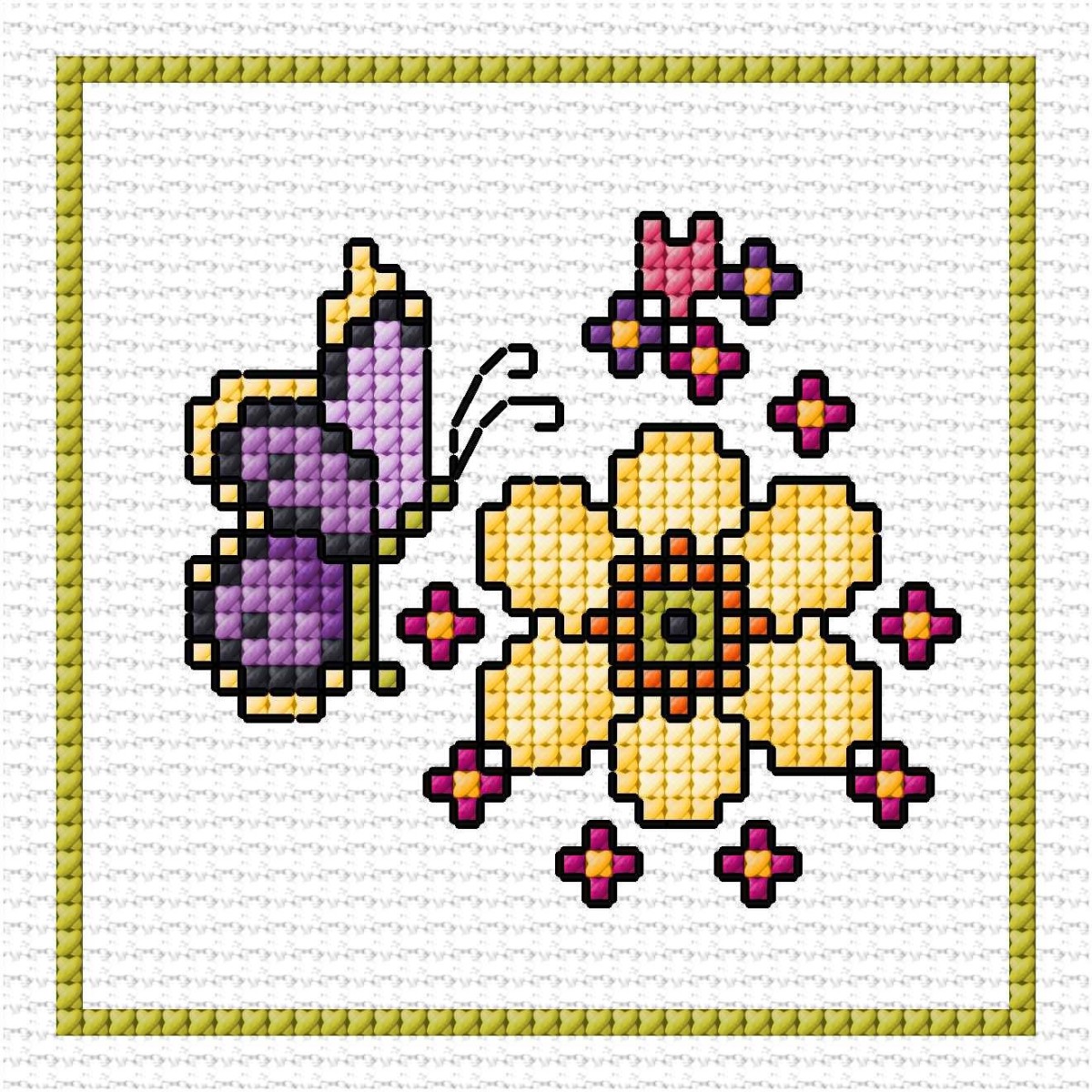 LJT Blog Summer flowers and butterflies 4 illustration 1