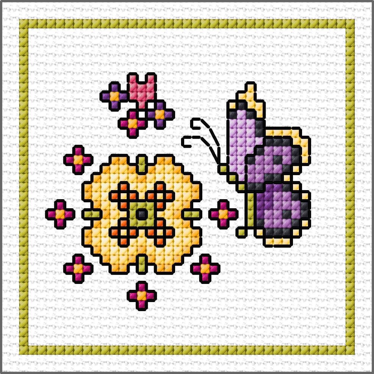 LJT Blog Summer flowers and butterflies 6 illustration 1