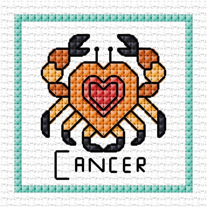 LJT Zodiac sign Cancer illustration 1