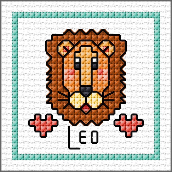 LJT Blog Zodiac sign Leo illustration 6097