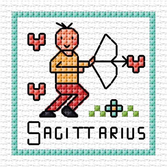 LJT Blog Zodiac sign Sagittarius illustration 6141