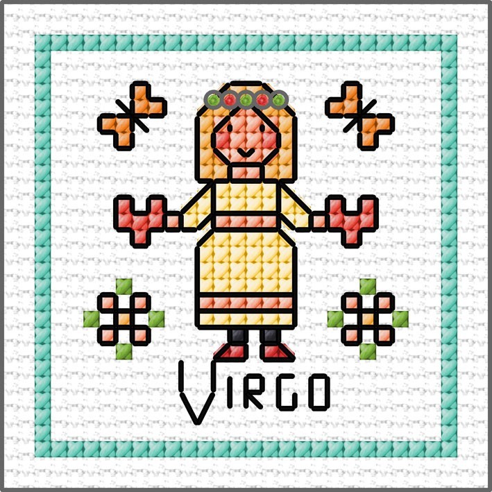 LJT Blog Zodiac sign Virgo  illustration 6105