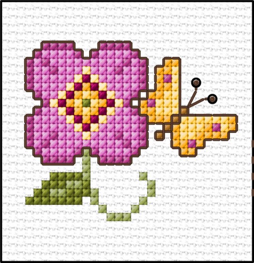 LJT Simple cross stitch designs part 4 illustration 1