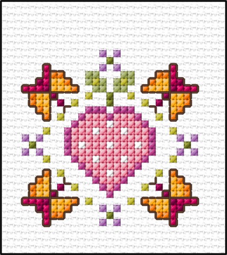 LJT Simple Cross Stitch designs illustration 5428