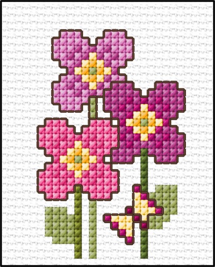 LJT Simple cross stitch designs part 2 illustration 1