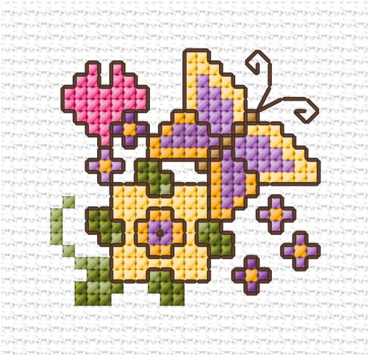 LJT Simple Cross Stitch design part 9 illustration 1