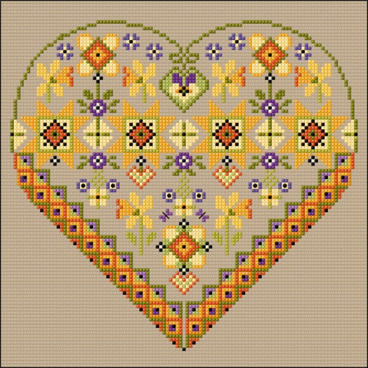 LJT045 Decorative Spring Heart thumbnail