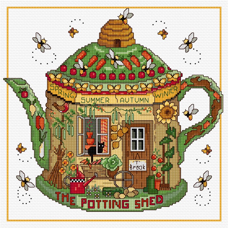 LJT127 The Potting Shed illustration 5014