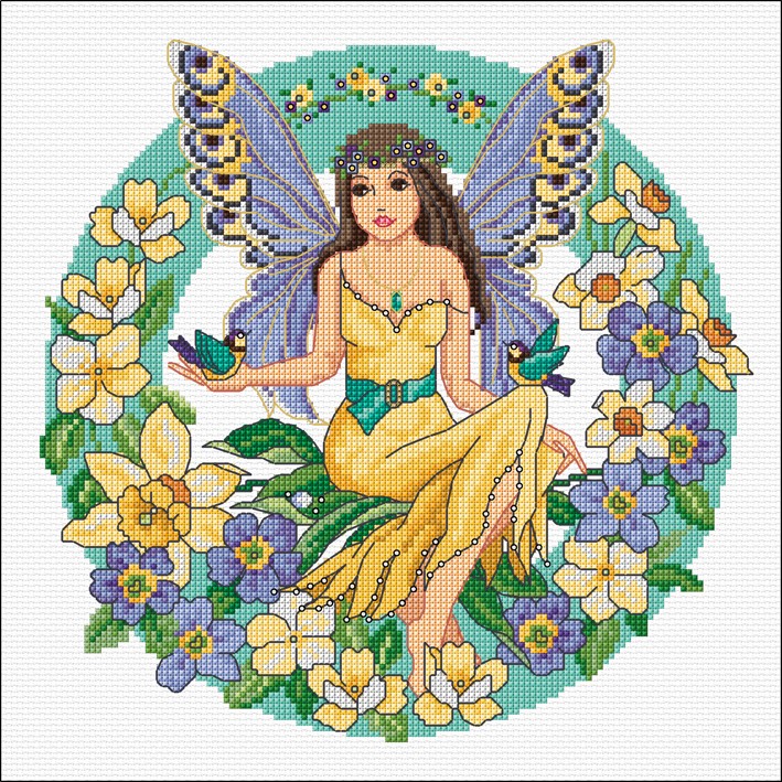 LJT138 Spring fairy illustration 5090