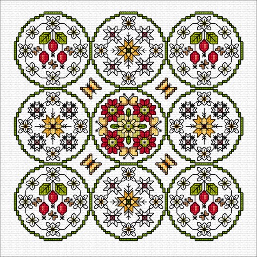 LJT141 Decorative Winter sampler thumbnail