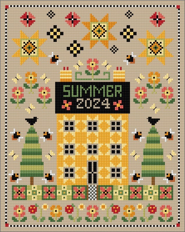 LJT187 Seasonal sampler Summer thumbnail