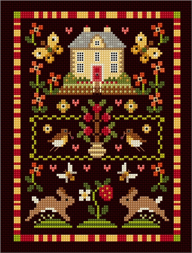 LJT189 Summer House sampler thumbnail