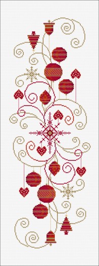 LJT256 Christmas table runner thumbnail