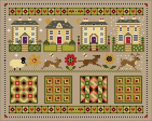 LJT2021 Christmas sampler design 7 illustration 3