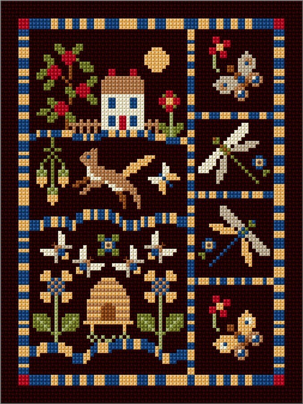 LJT297 Simple Country sampler thumbnail