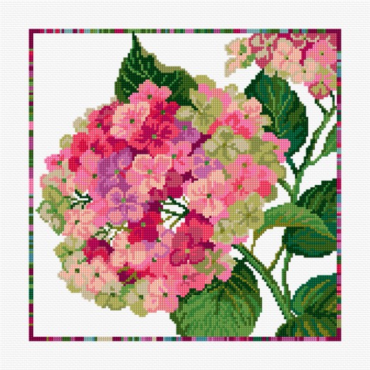 LJT313 Pink Hydrangea thumbnail