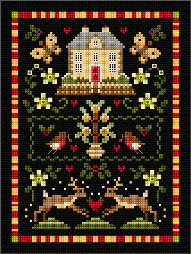 LJT317 Winter House sampler thumbnail